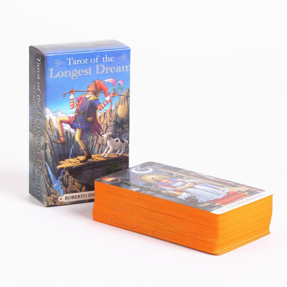 Tarot Deck With Guidebook - 78장의 가장 긴 꿈 카드와 가이드북이
