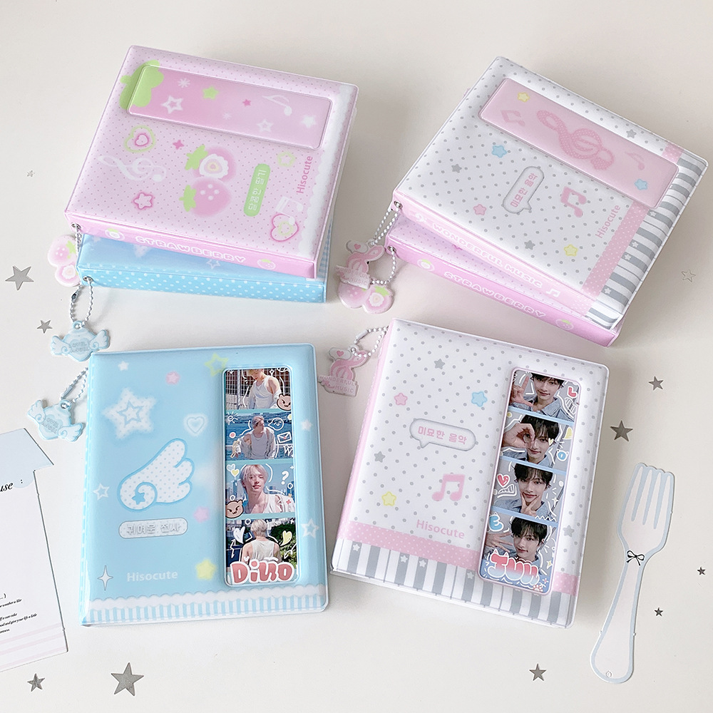 Kpop Photo Card Binder 3 Inch - 귀여운 포켓 포토카드 앨범 3인치 K팝