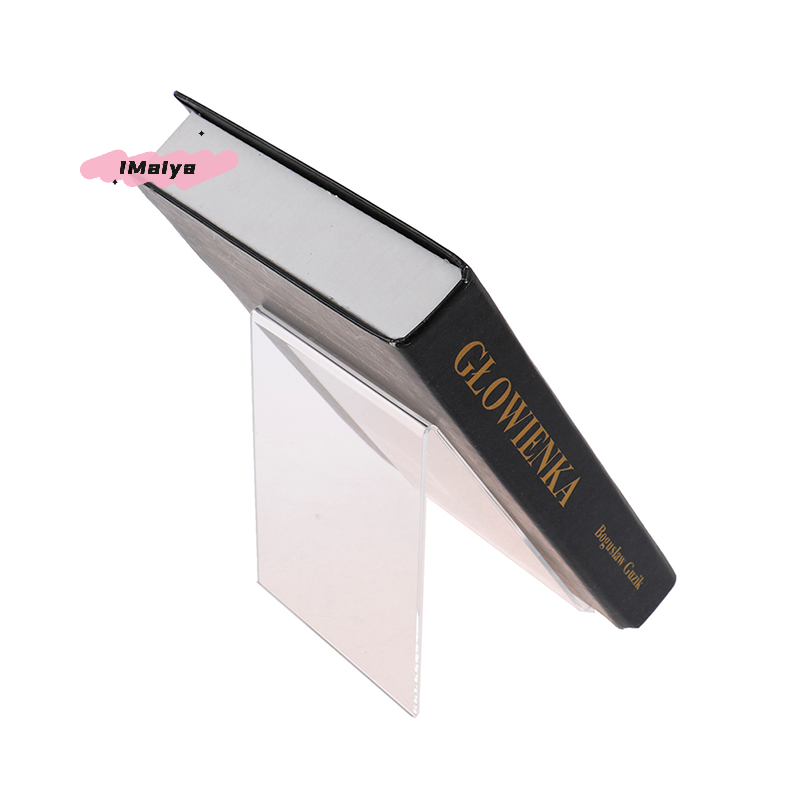 Clear Acrylic Book Stand Holder - M-1pcs 사진 앨범, 책, 악보, 예술