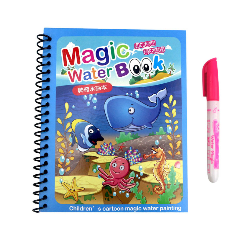Reusable Water Magic Coloring Book - 뜨거운 판매 재사용 가능한 마법의 물