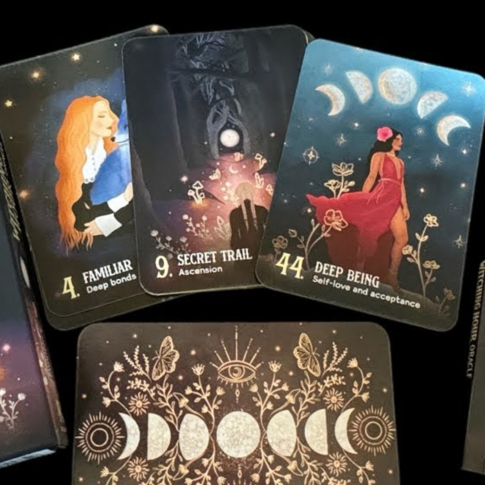Tarot Deck With Guidebook - 마녀의 시간 오라클 카드는 내면의 마법을