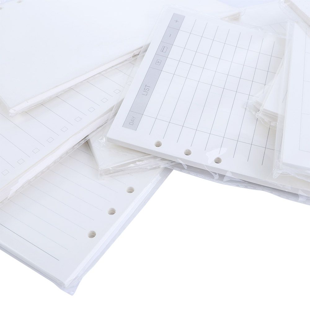 A5 Spiral Dotted Grid Notebook - 그리드 데일리 플래너 할 일 목록