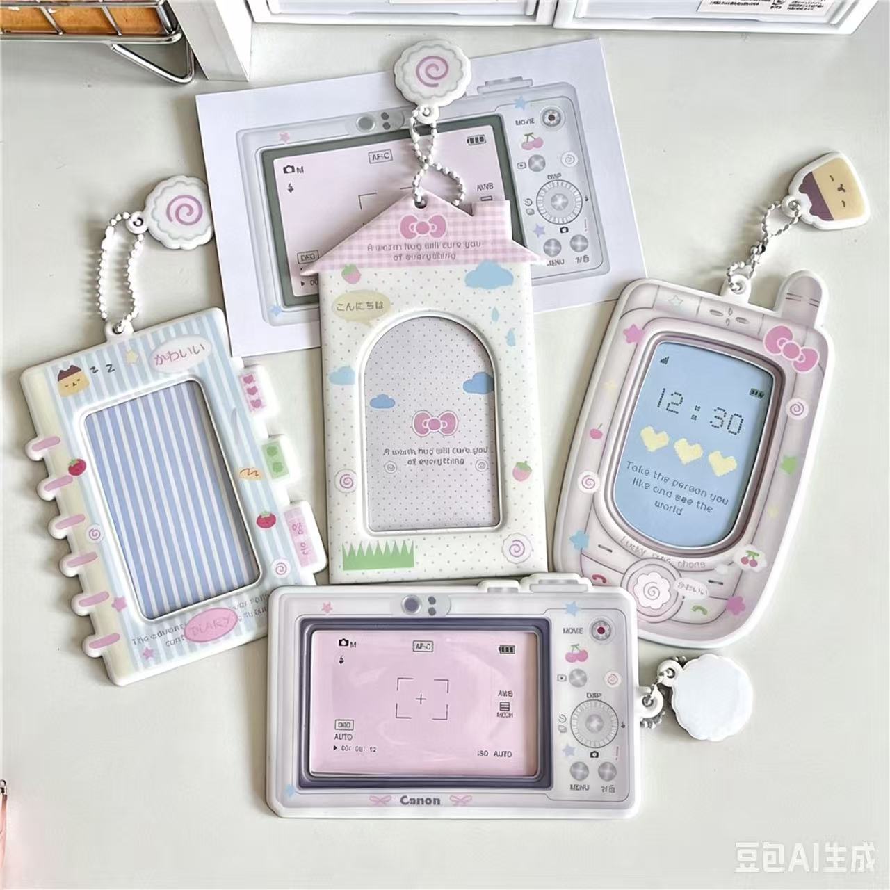 Kpop Photo Card Binder 3 Inch - 1PC 만화 Kpop 포토 카드 홀더