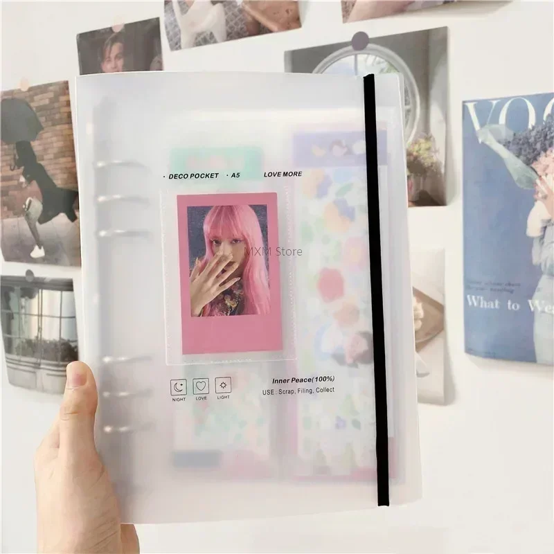 Kpop Photo Card Binder 3 Inch - A5 바인더 포토 카드 홀더 Kpop
