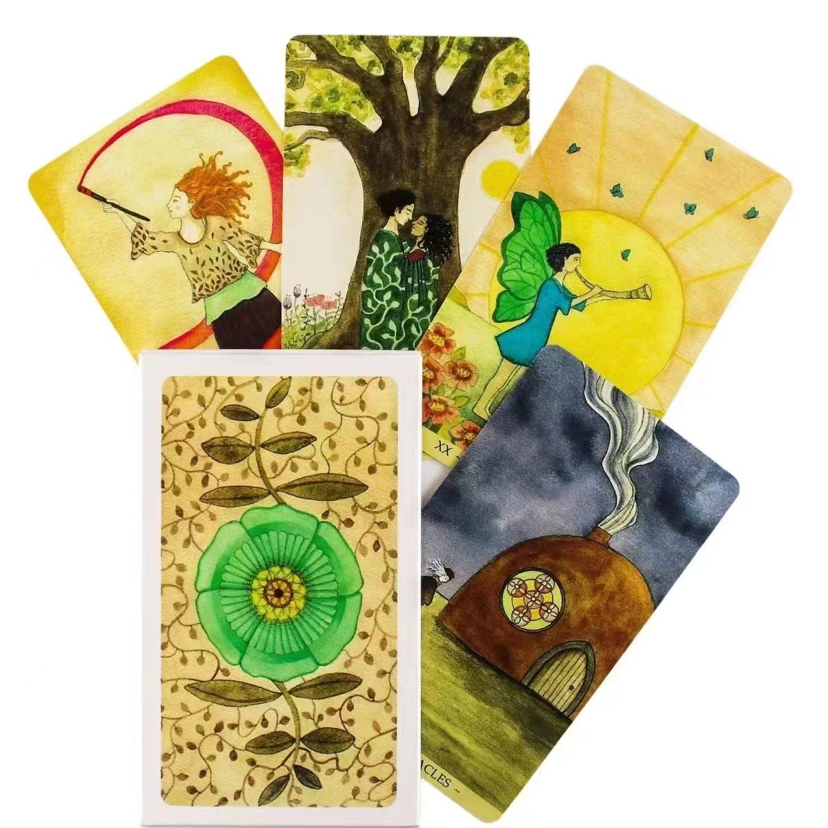 Tarot Deck With Guidebook - 오리지널 타로 카드 내구성 있는 마라