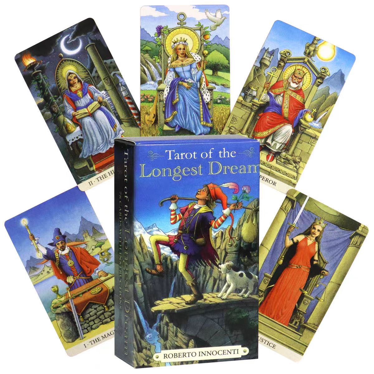 78장의 가장 긴 꿈 카드와 가이드북이 포함된 라이더  - Tarot Deck With Guidebook 리뷰 및 가격
