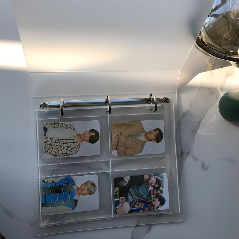 사진 수집용 미니 앨범 스크랩북, 케이팝 카드 바인더, - Kpop Photo Card Binder 3 Inch 리뷰 및 가격