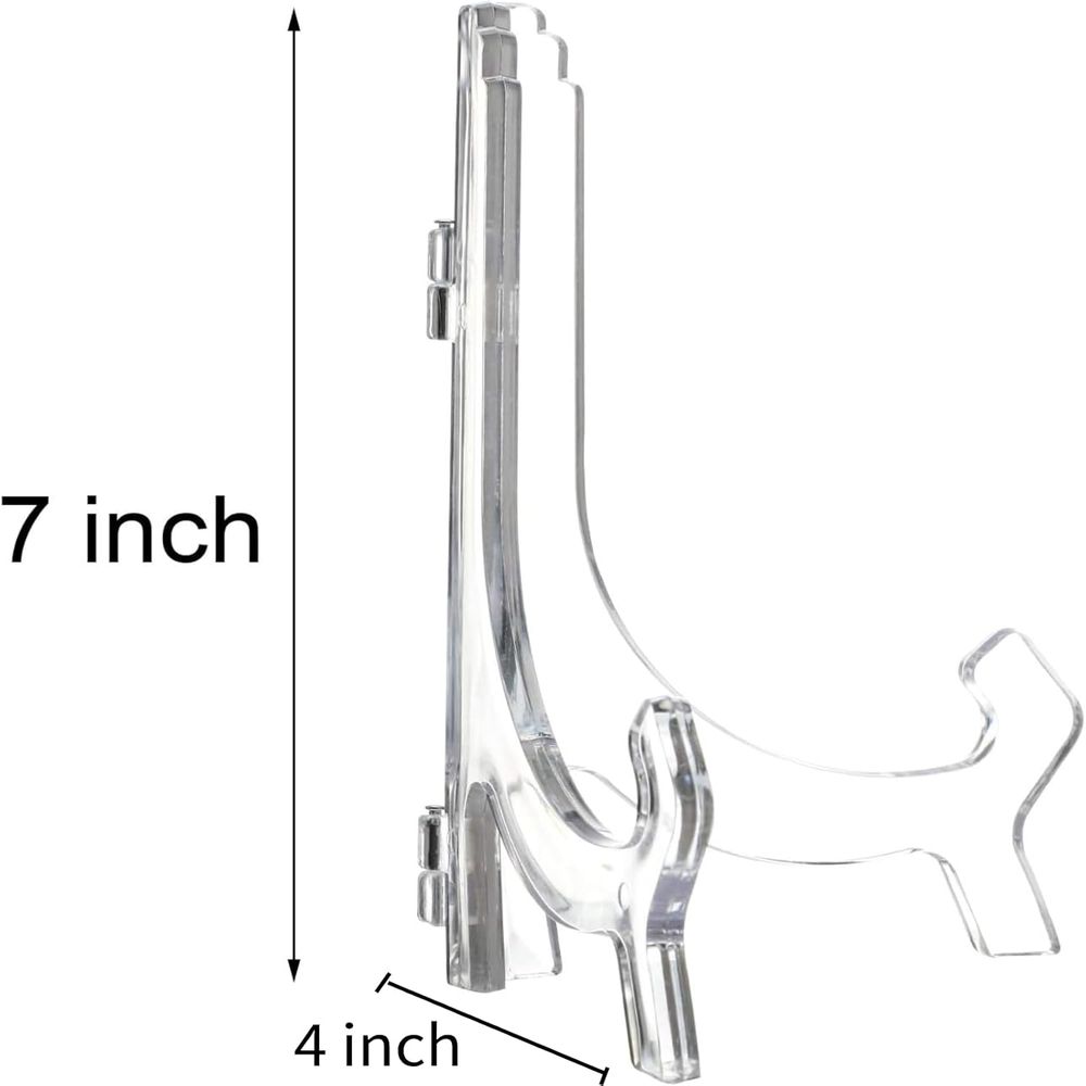 6팩 7인치 투명 아크릴 이젤 스탠드 디스플레이 스탠드 - Clear Acrylic Book Stand Holder 리뷰 및 가격