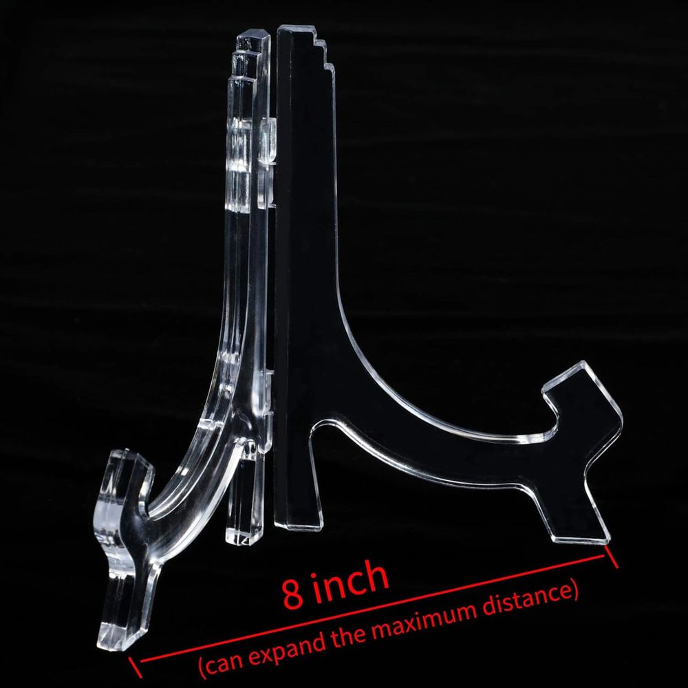 6팩 7인치 투명 아크릴 이젤 스탠드 디스플레이 스탠드 - Clear Acrylic Book Stand Holder 리뷰 및 가격
