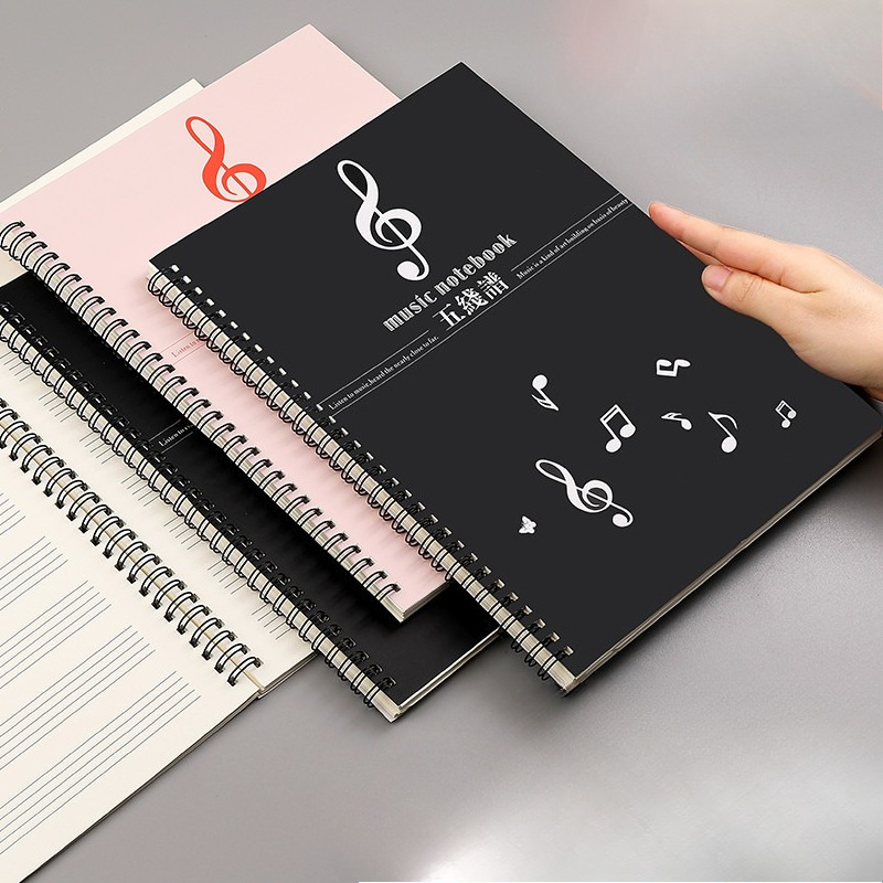 스파이럴 제본 악보 노트, 와이드 스태프 악보 용지,  - Blank Sheet Music Notebook 리뷰 및 가격
