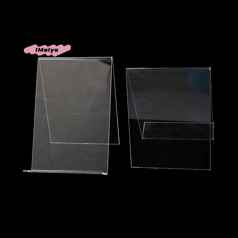 M-1pcs 사진 앨범, 책, 악보, 예술 작품, CD - Clear Acrylic Book Stand Holder 리뷰 및 가격