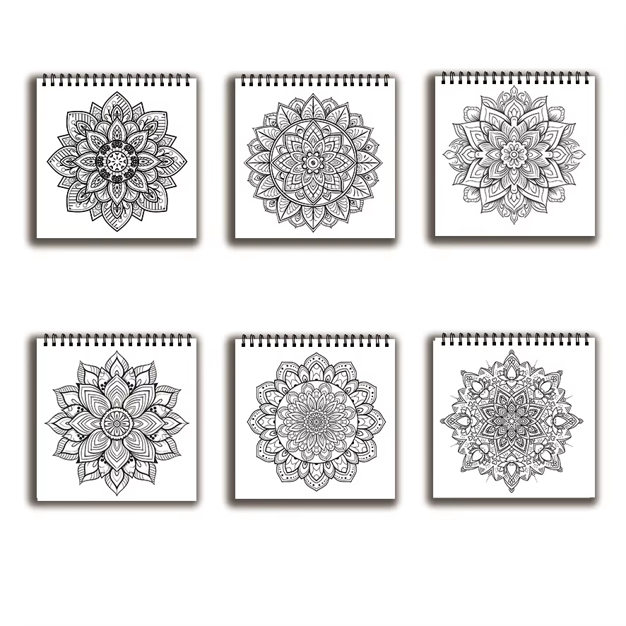 색칠 공부 - 7.87 x 7.87 인치 32페이지 만 - Adult Coloring Book Stress Relief 리뷰 및 가격