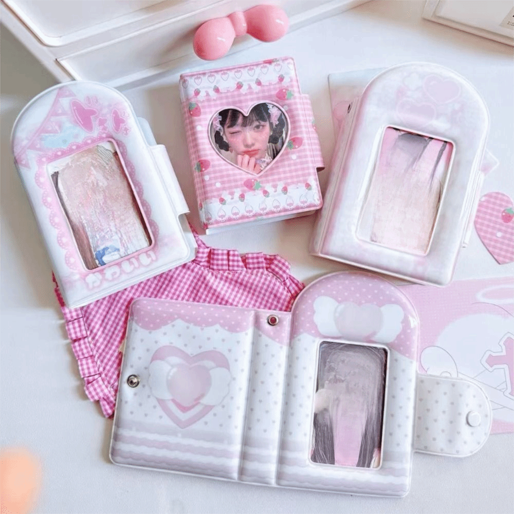 귀여운 3인치 포토카드 바인더 앨범 PP 32포켓 미니 - Kpop Photo Card Binder 3 Inch 리뷰 및 가격