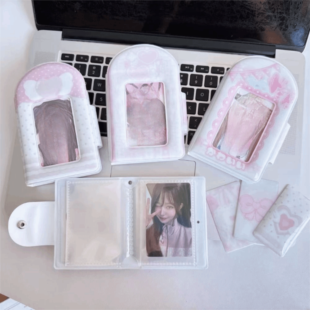 귀여운 3인치 포토카드 바인더 앨범 PP 32포켓 미니 - Kpop Photo Card Binder 3 Inch 리뷰 및 가격