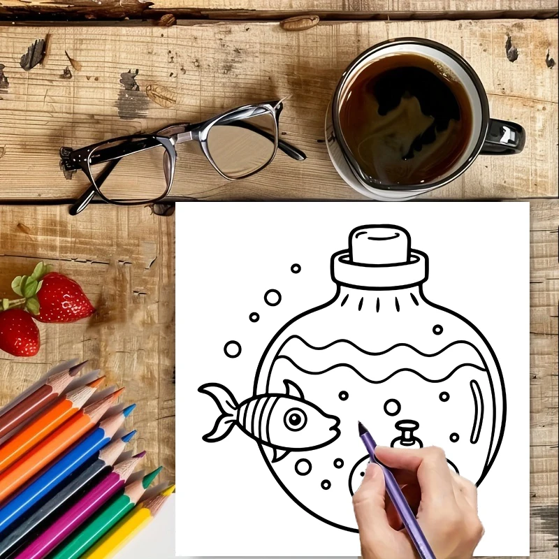 컬러링북 매직자(성인용 컬러링북), 생일 선물, 개학  - Adult Coloring Book Stress Relief 리뷰 및 가격