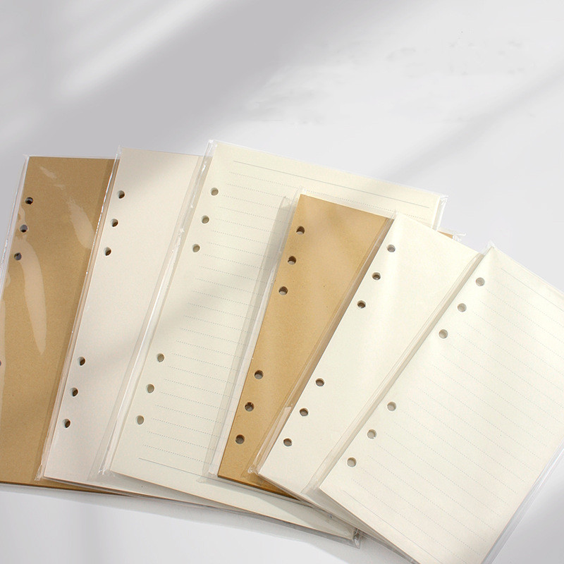 2026 컬러 A5 A6 루즈리프 노트 리필 스파이럴  - A5 Spiral Dotted Grid Notebook 리뷰 및 가격