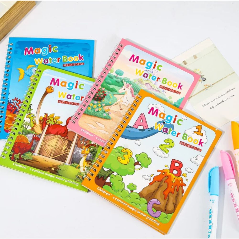 마법의 책 물 그리기 몬테소리 장난감 재사용 가능한 색 - Reusable Water Magic Coloring Book 리뷰 및 가격