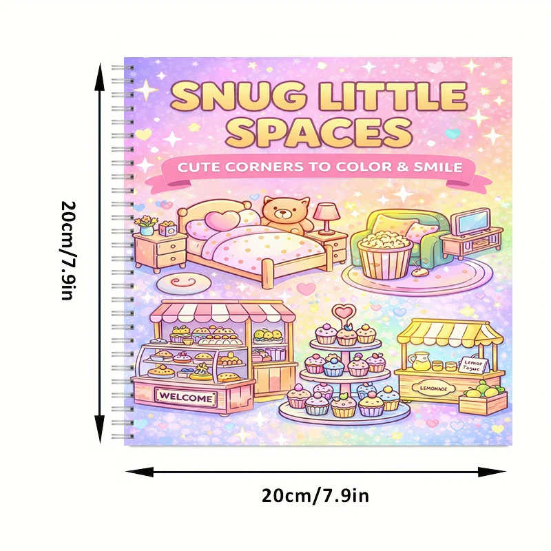 컬러링북 성인용 작은 공간 컬러링북, 생일 선물, 학교 - Adult Coloring Book Stress Relief 리뷰 및 가격
