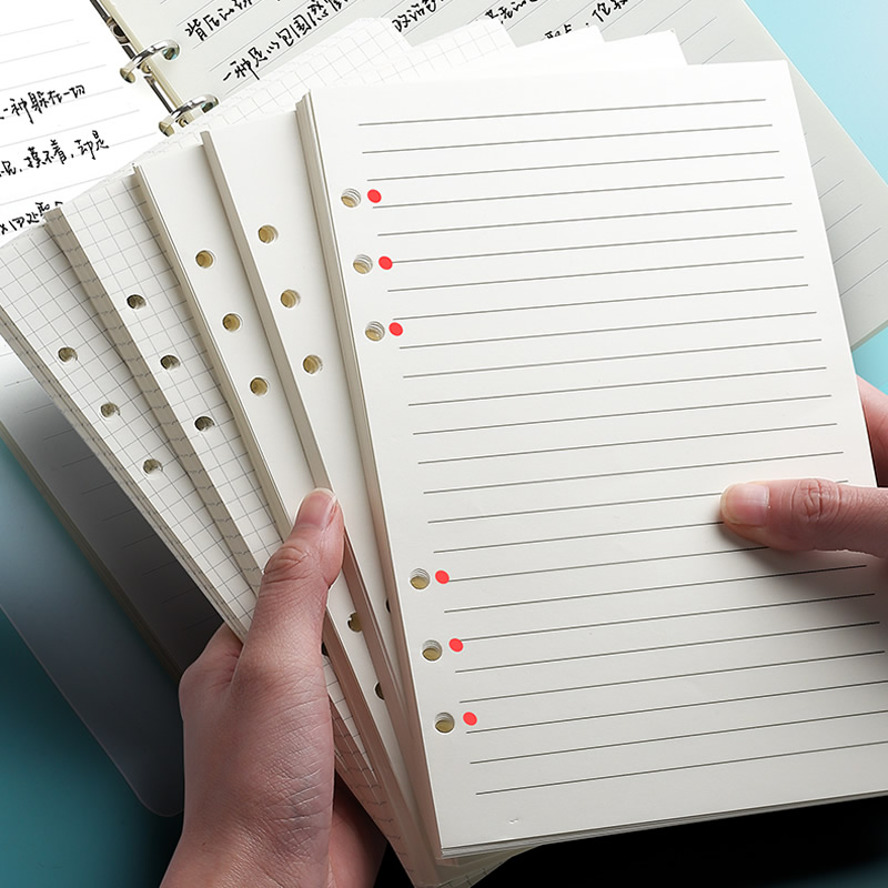 A5 A6 루즈리프 노트 리필 스프링 바인더 플래너 내 - A5 Spiral Dotted Grid Notebook 리뷰 및 가격
