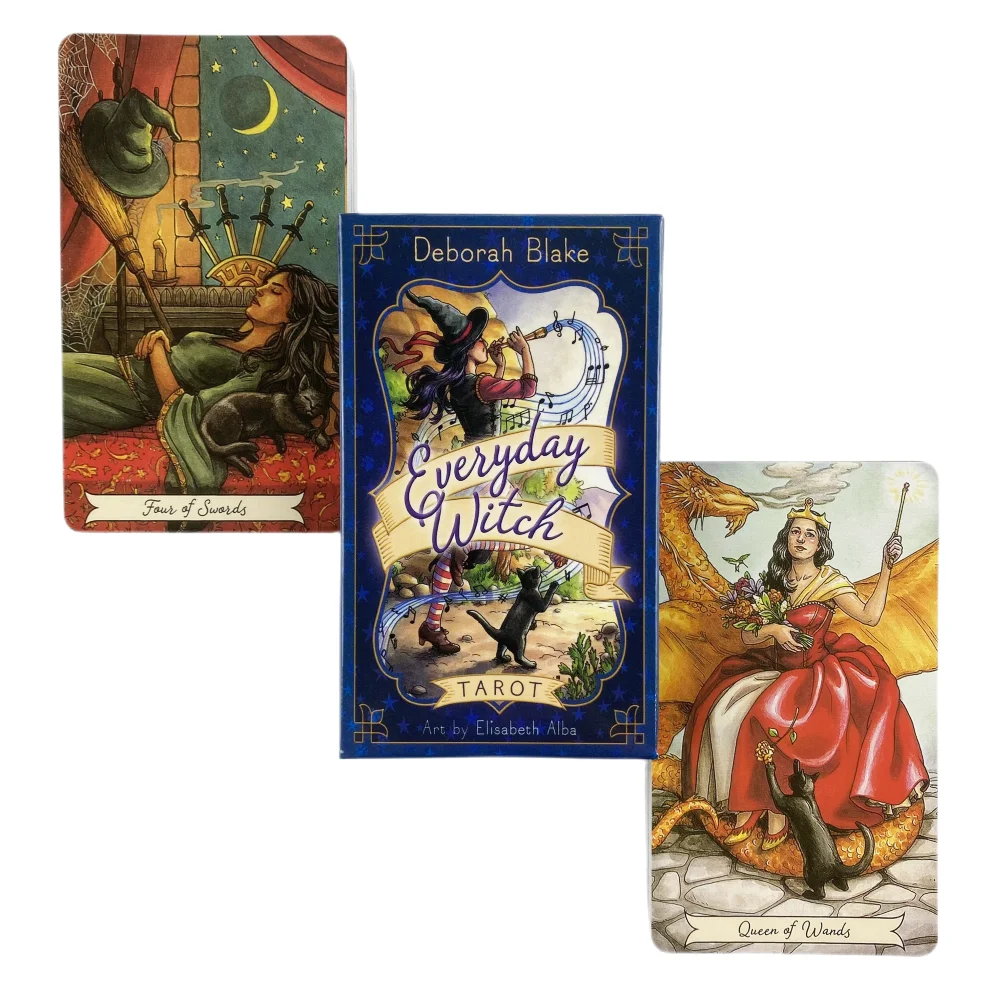 Everyday Witch 타로 카드 데크 Oracle - Tarot Deck With Guidebook 리뷰 및 가격