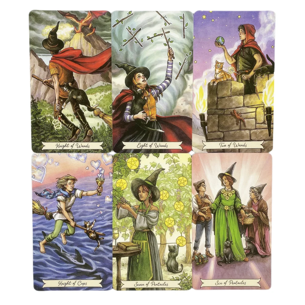 Everyday Witch 타로 카드 데크 Oracle - Tarot Deck With Guidebook 리뷰 및 가격