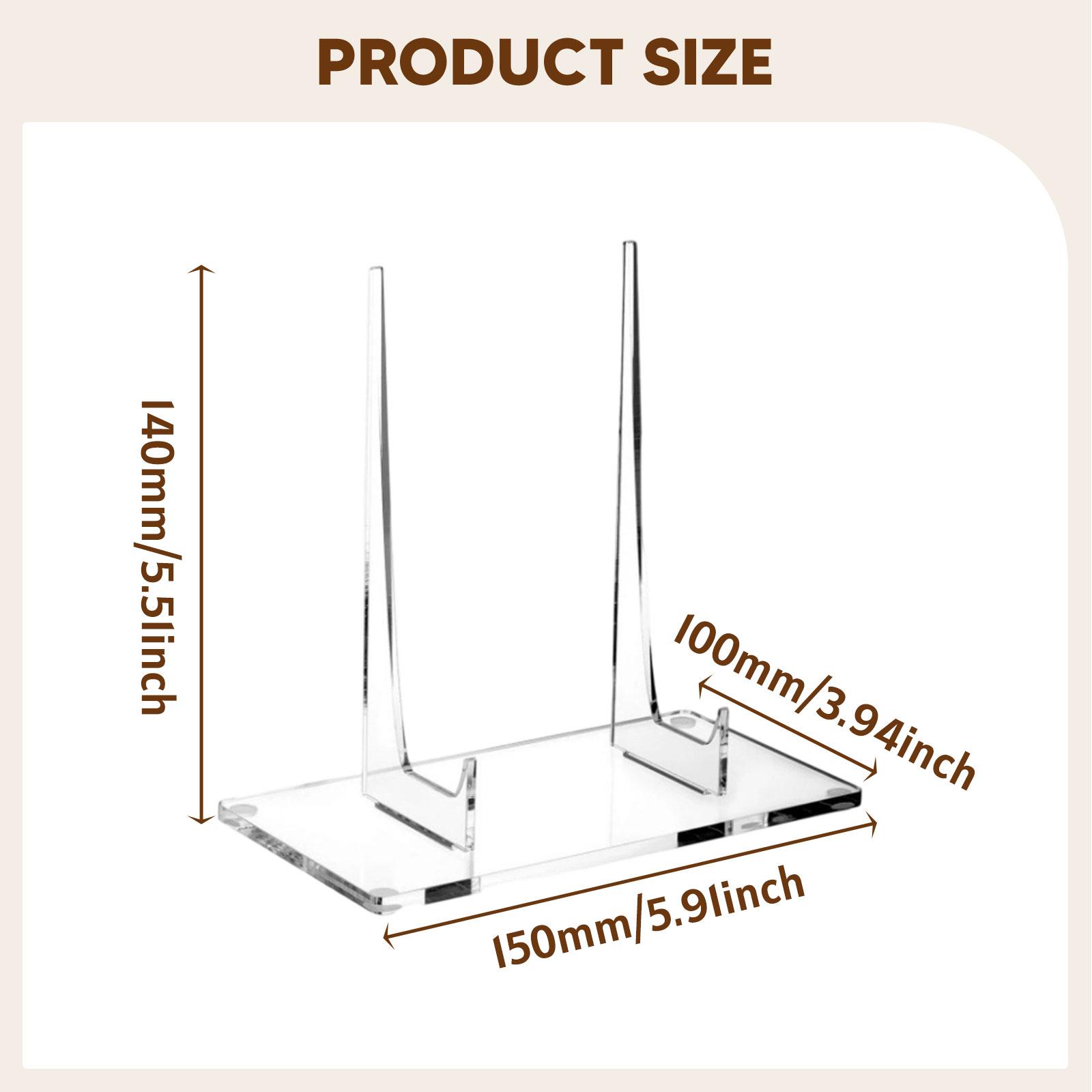 디스플레이 스탠드 아크릴 투명 플레이트 홀더 책 프레임 - Clear Acrylic Book Stand Holder 리뷰 및 가격
