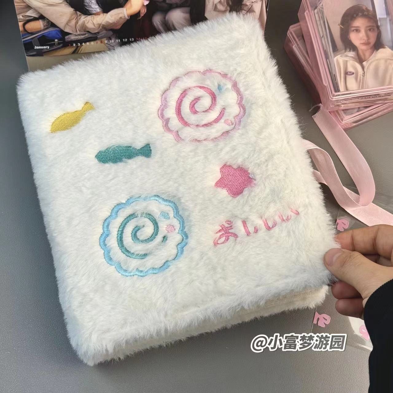 귀여운 봉제 물고기 카드북 A5 바인더, Kpop 포토 - Kpop Photo Card Binder 3 Inch 리뷰 및 가격