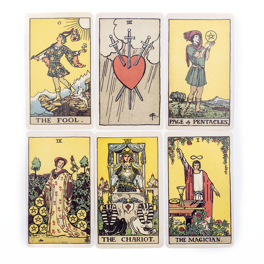 초보자를 위한 클래식 타로 보드 게임 78Pcs 10. - Tarot Deck With Guidebook 리뷰 및 가격