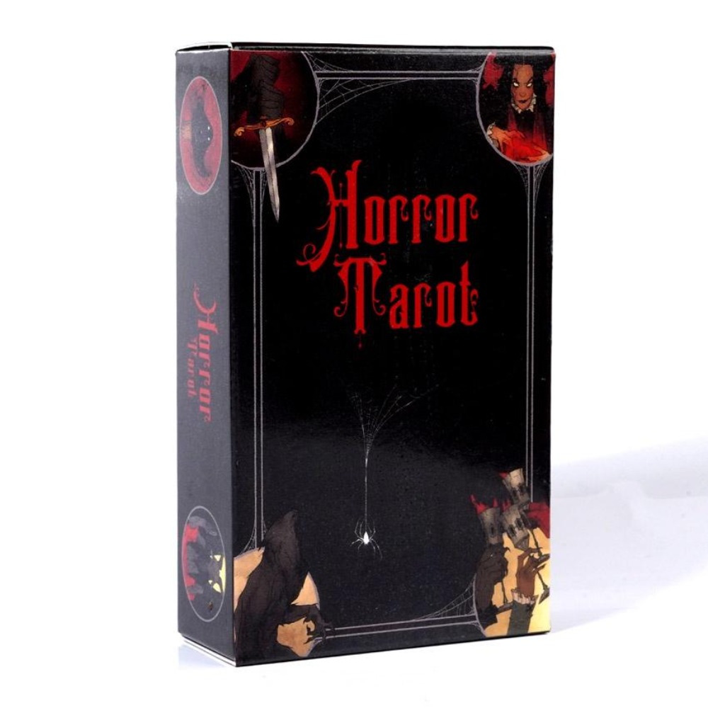 공포 타로 덱 카드 게임, 10.3x6cm - Tarot Deck With Guidebook 리뷰 및 가격