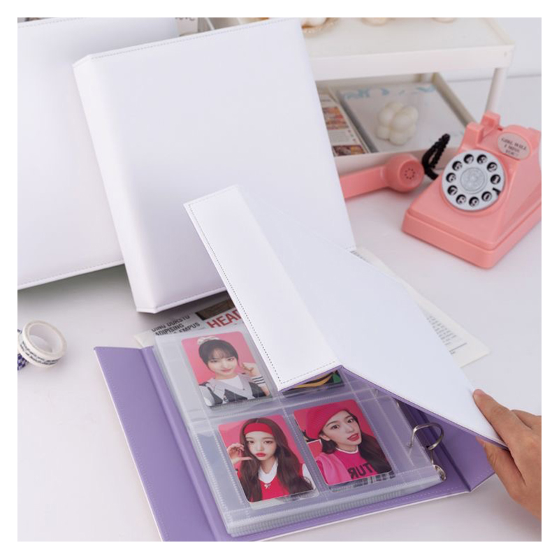 A5 바인더 포토카드 마그네틱 D 3/7 링 K팝 포토 - Kpop Photo Card Binder 3 Inch 리뷰 및 가격