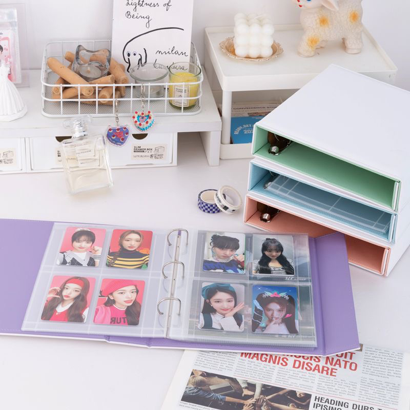 A5 바인더 포토카드 마그네틱 D 3/7 링 K팝 포토 - Kpop Photo Card Binder 3 Inch 리뷰 및 가격