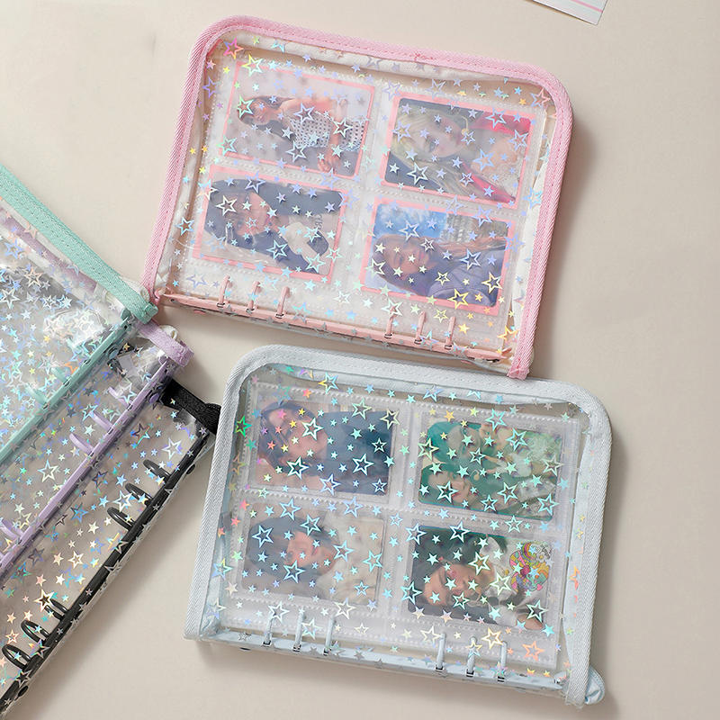 A5/A6/A7 스타 지퍼 바인더 포토카드 걸즈 인스  - Stationery Books 리뷰 및 가격