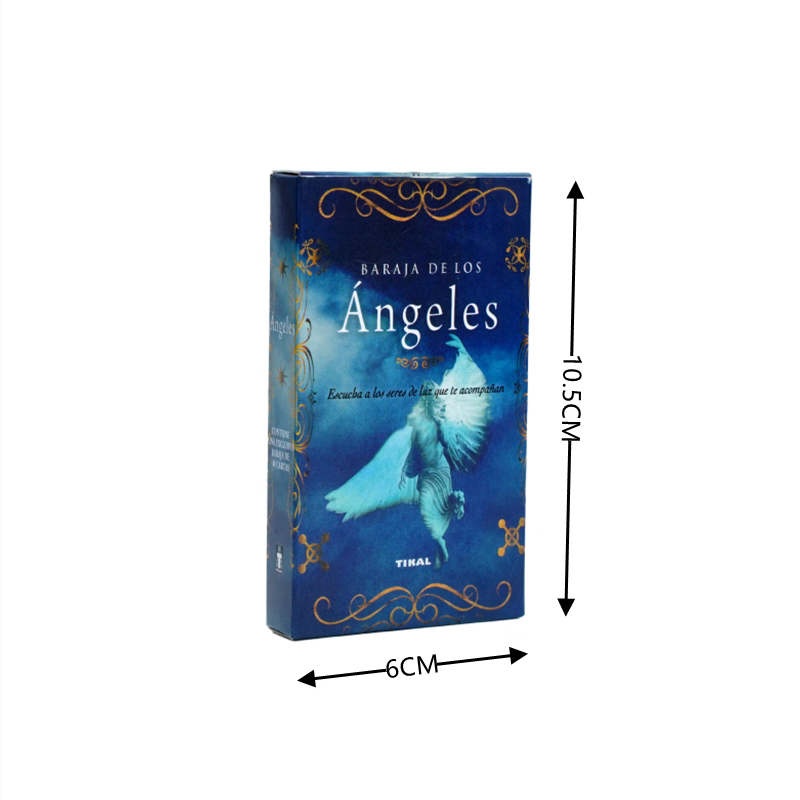 앙헬레스 오라클 카드 스페인어 버전 40장 카드 세트와 - Tarot Deck With Guidebook 리뷰 및 가격