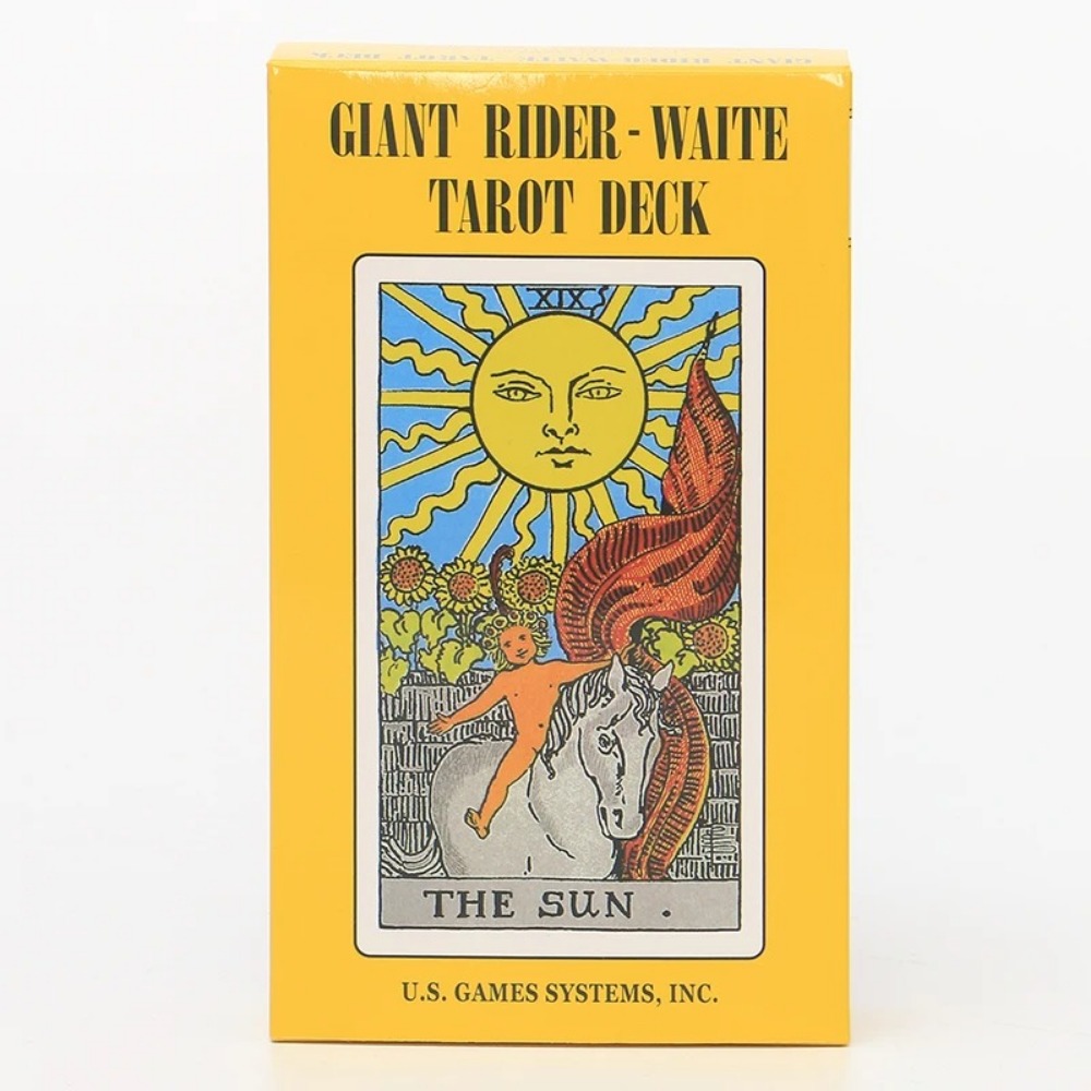10*17.3cm 대형 클래식 라이더 웨이트 타로 데크 - Tarot Deck With Guidebook 리뷰 및 가격
