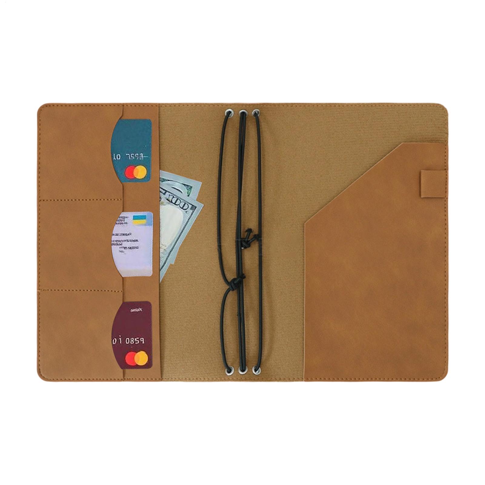 A5 노트북 커버 빈티지 PU 가죽 저널 보호 슬리브  - Vintage Leather Journal Notebook 리뷰 및 가격