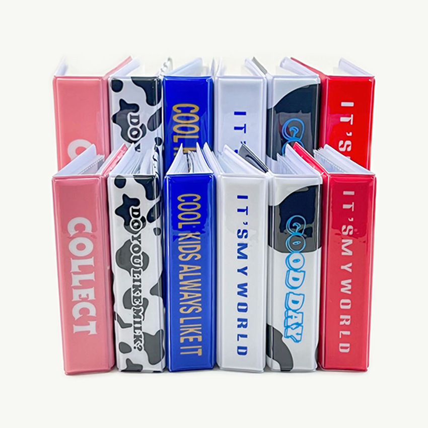 한국 INS 카우 할로우 하트 3인치 미니 포토앨범 6 - Kpop Photo Card Binder 3 Inch 리뷰 및 가격