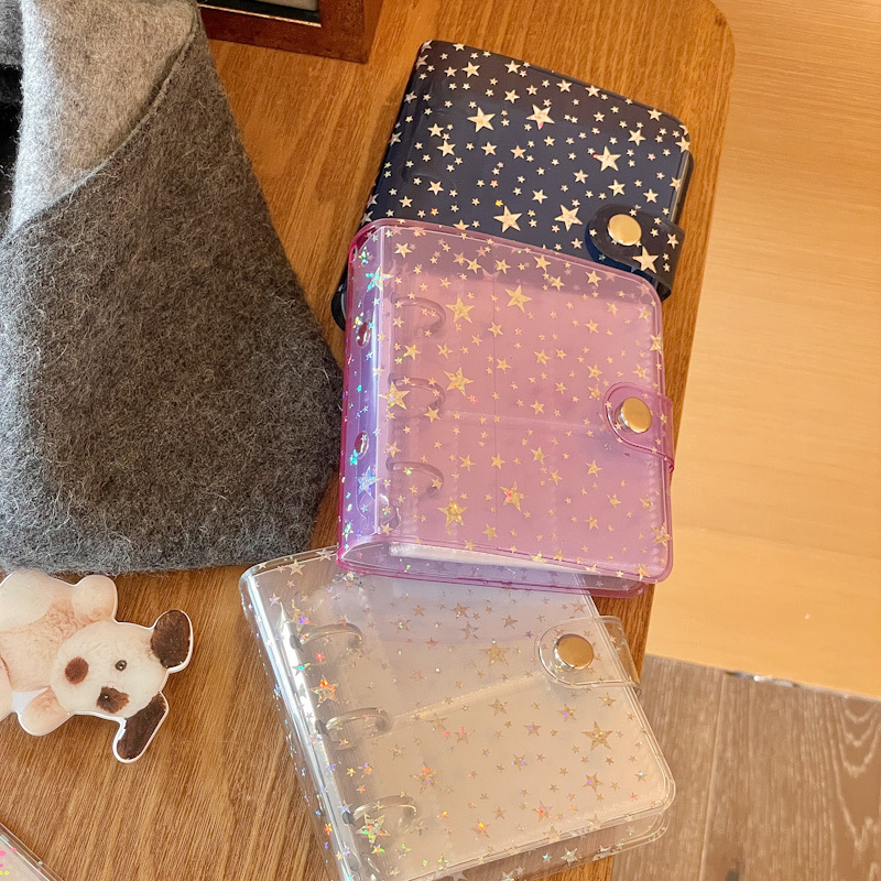 MINKYS Kawaii Bling Star 1/2/3 - Kpop Photo Card Binder 3 Inch 리뷰 및 가격