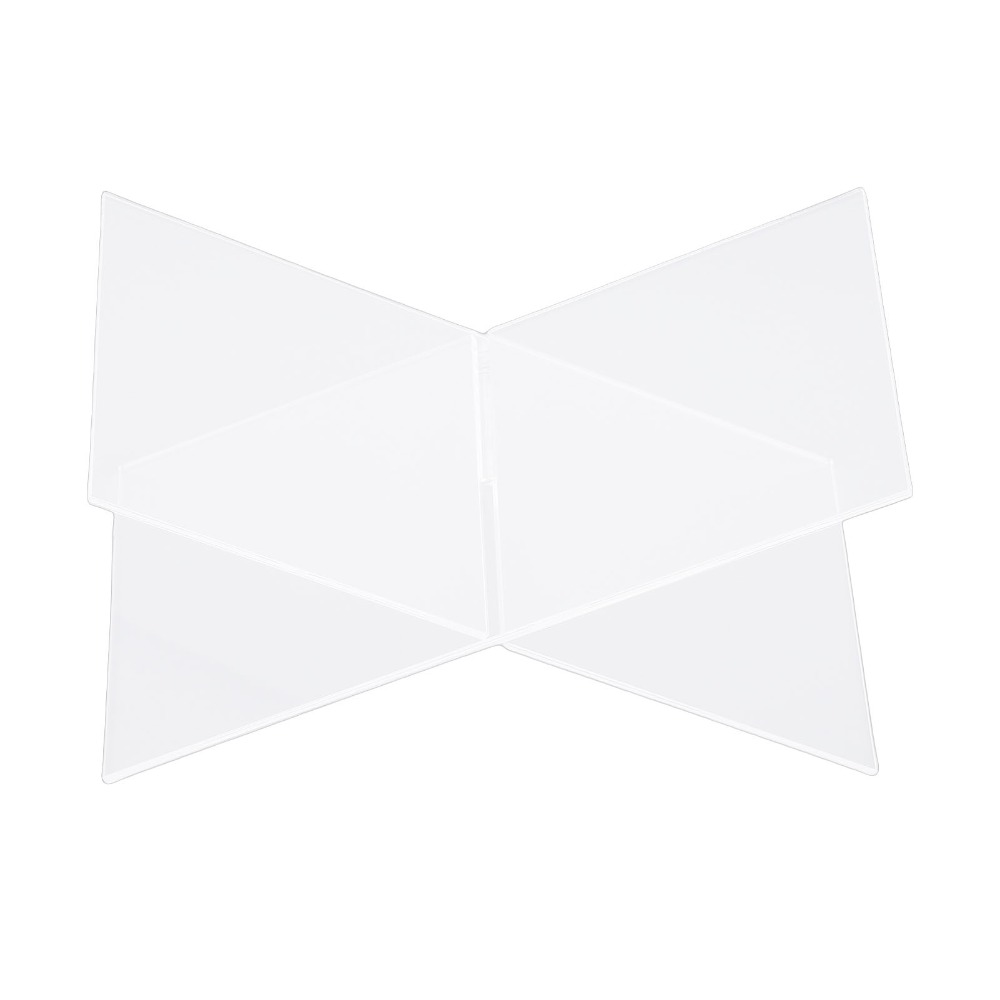 X자형 디자인 아크릴 책 거치대 1세트, 투명 아크릴  - Clear Acrylic Book Stand Holder 리뷰 및 가격