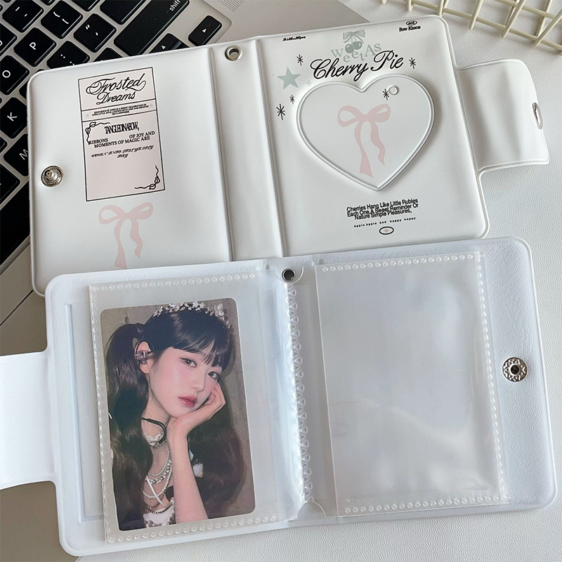 [FE] Kpop 포토카드 바인더 스윗 보우 포토앨범  - Kpop Photo Card Binder 3 Inch 리뷰 및 가격