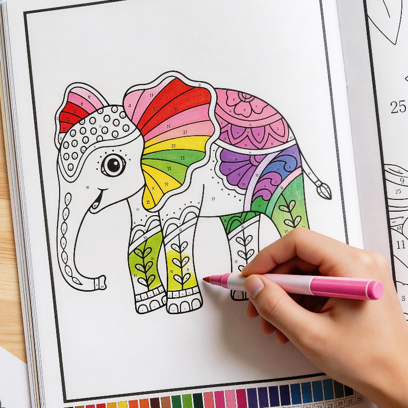 성인용 동물/식물 색칠하기 스트레스 해소 색칠북, 해당 - Adult Coloring Book Stress Relief 리뷰 및 가격
