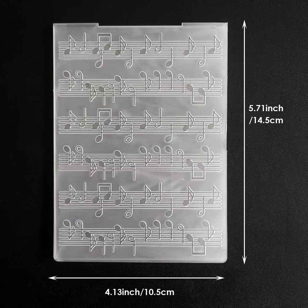 2D/음표/엠보싱 폴더 카드 제작용 엠보싱 기계 템플릿 - Blank Sheet Music Notebook 리뷰 및 가격