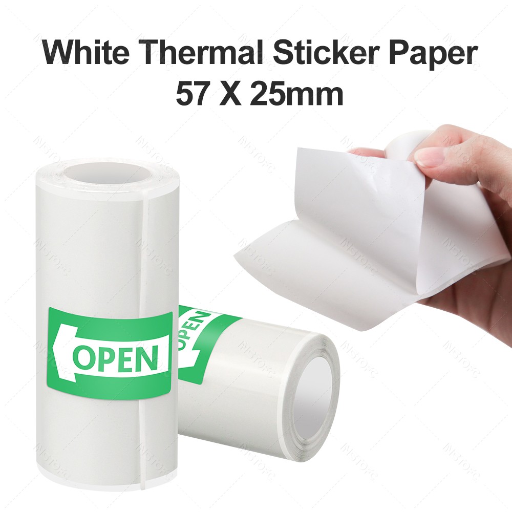 미니 프린터 스티커 용지 롤, 인쇄 가능한 접착 용지, - Mini Pocket Thermal Printer Paper Roll 리뷰 및 가격