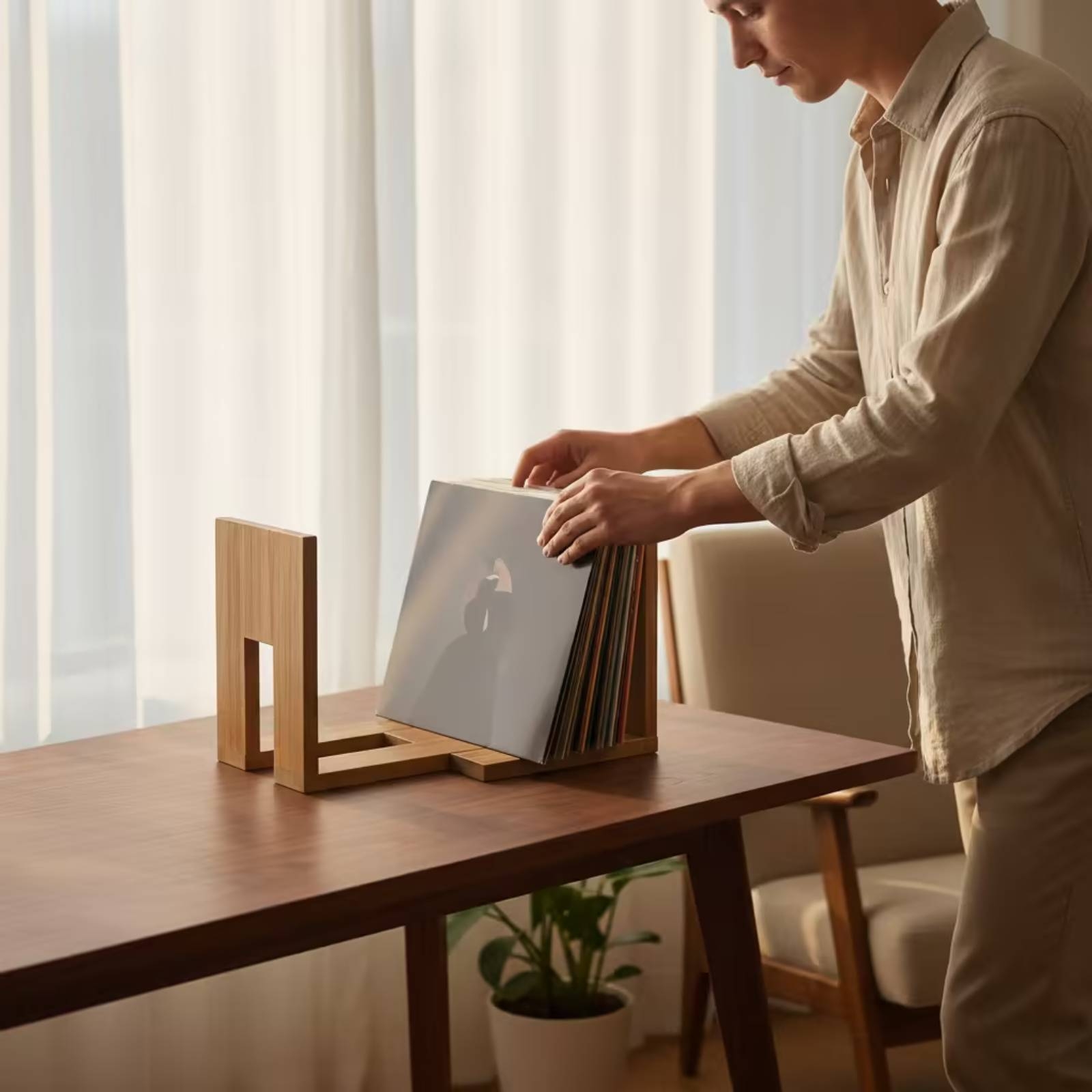 조절 가능한 비닐 앨범 홀더 컴팩트한 조절 가능한 비닐 - Magazines 리뷰 및 가격