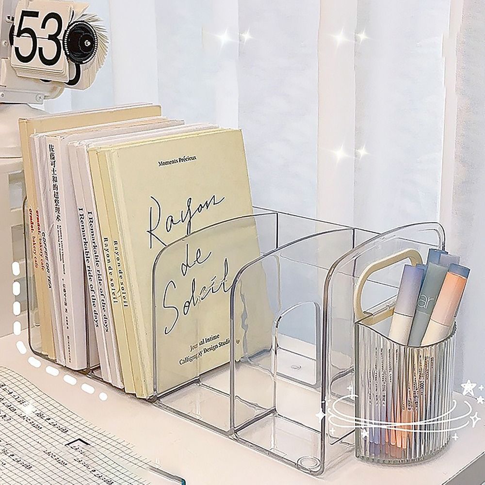 손잡이가 있는 휴대용 투명 아크릴 북엔드, 책꽂이, 책 - Clear Acrylic Book Stand Holder 리뷰 및 가격