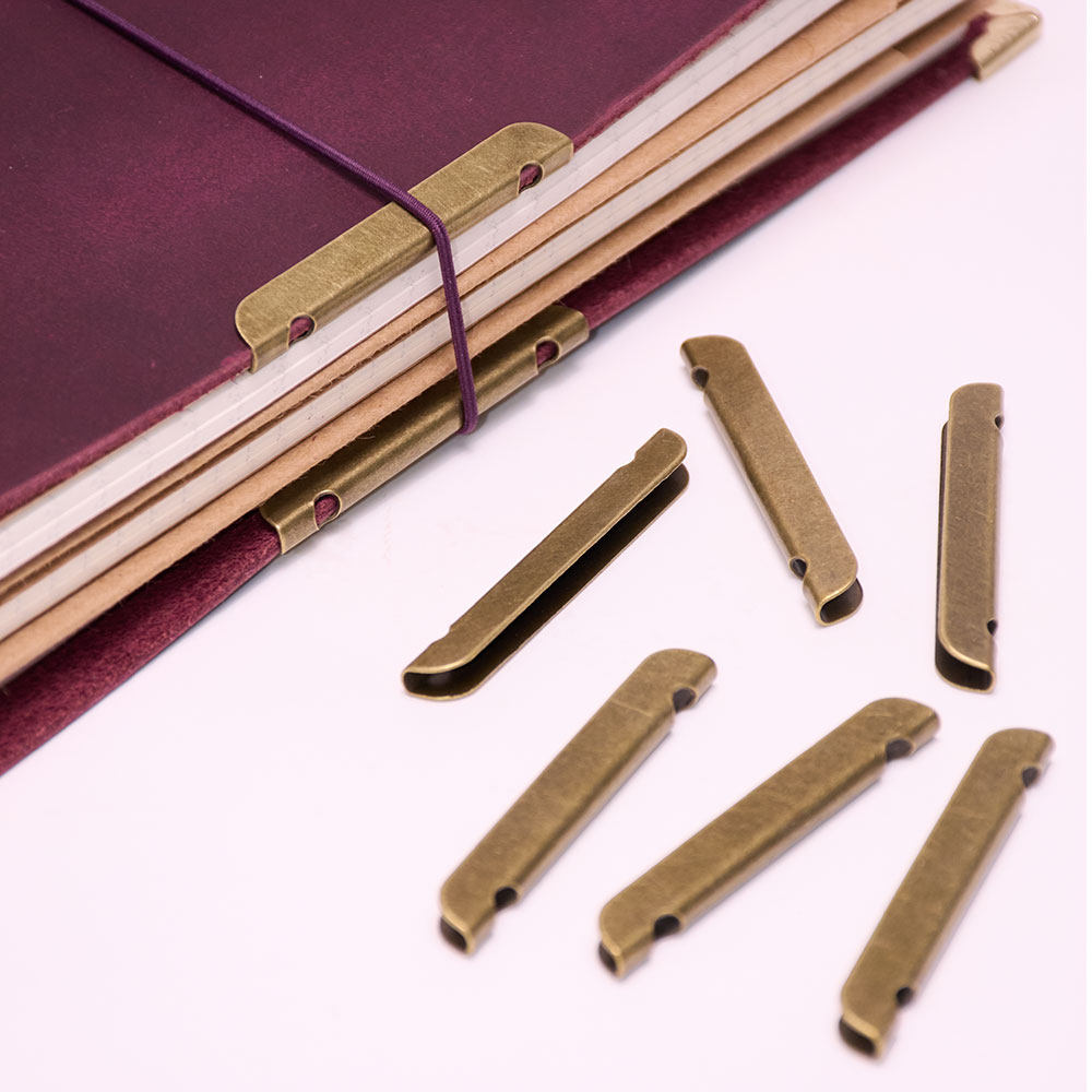 가죽 노트북 금속 모서리 보호 다이어리 커버 액세서리  - Vintage Leather Journal Notebook 리뷰 및 가격