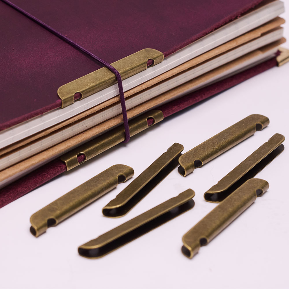 가죽 노트북 금속 모서리 보호 다이어리 커버 액세서리  - Vintage Leather Journal Notebook 리뷰 및 가격