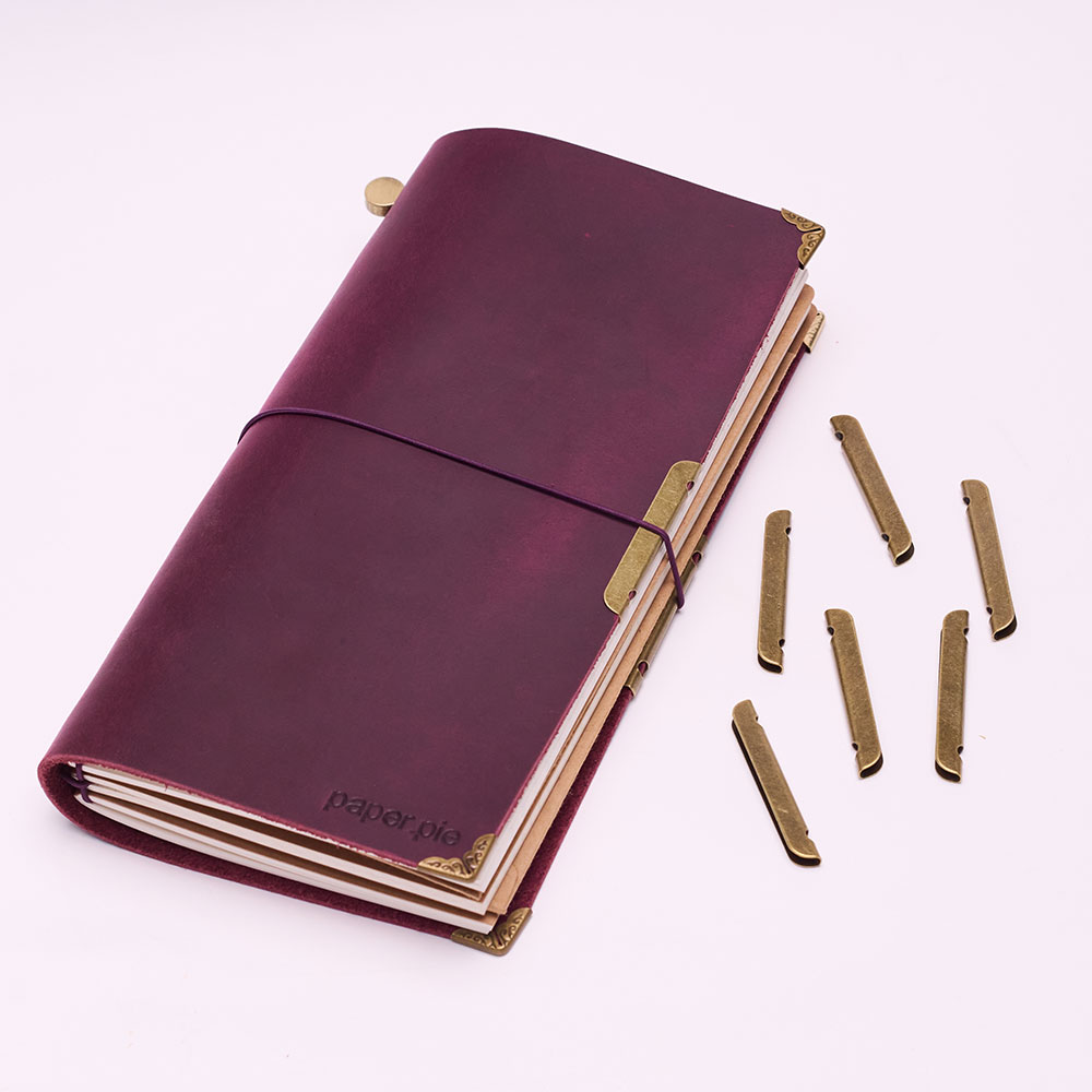 가죽 노트북 금속 모서리 보호 다이어리 커버 액세서리  - Vintage Leather Journal Notebook 리뷰 및 가격